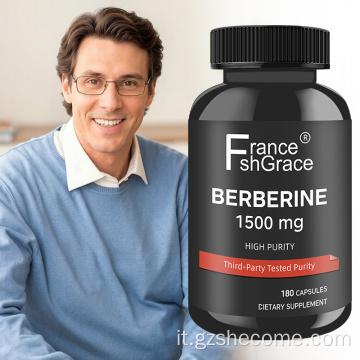 Shecome Berberine HCI Capsule Supporto metabolico per la salute